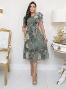 Vestido Midi Tule Ester