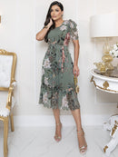 Vestido Midi Tule Ester