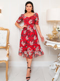 Vestido Midi Tule Malu