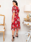 Vestido Midi Tule Malu