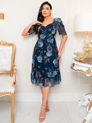 Vestido Midi Tule Malu