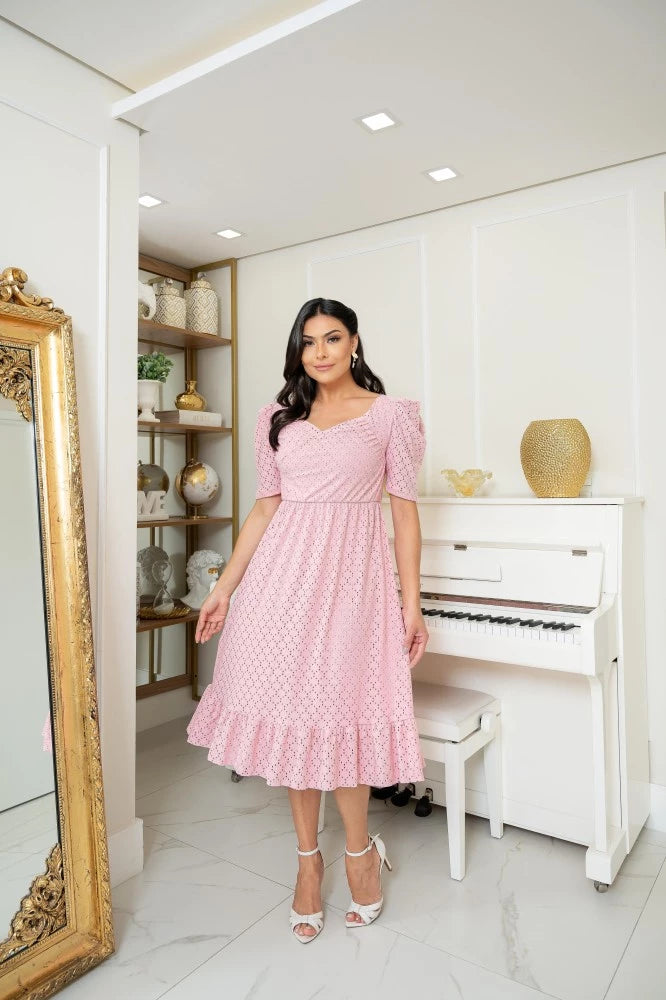 Vestido Midi Lese Malu
