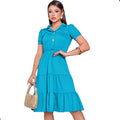Vestido Midi Algodão 3 Marias