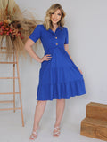 Vestido Midi Algodão 3 Marias