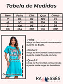 Vestido Midi Algodão Aplicação
