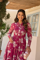 Vestido Midi Tule Cristal
