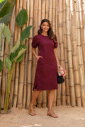 Vestido Midi Algodão com Bolso